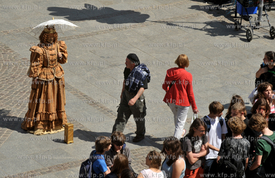 Mim na Dlugim Targu w Gdansku.
02.06.2011 fot. Maciej...