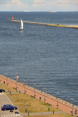 Gdansk Nowy Port. Wejscie po portu.30.08.2009 Fot....