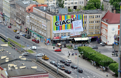 Wrzeszcz. Widok skrzyzowanie al. Grunwaldzkiej i ul....