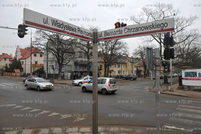 Gdansk Wrzeszcz, granica ze Strzyza. Skrzyzowanie ulic:...