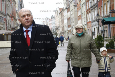 Sekretarz Generalny UEFA David Taylor odwiedzil Gdansk....