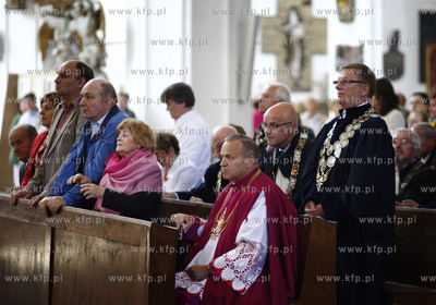 Gdansk. Sw. Bozego Ciala. Nz msza sw. w Bazylice Mariackiej.
11.06.2009
fot....