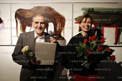 Gdańsk. Galeria Guntera Grassa.Otwarcie wystawy i...