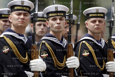 Gdynia.  Święto Marynarki Wojennej. Uroczystosci...