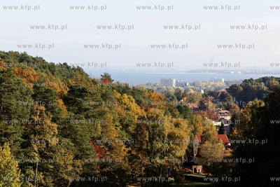 Sopot. Widok z Łysej Gory.
14.10.2013
fot. Krzysztof...