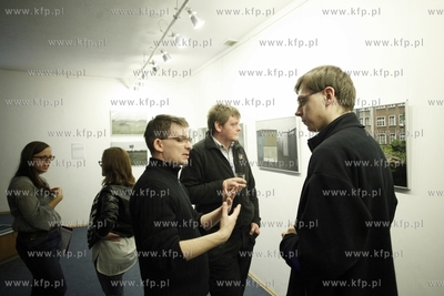 Gdansk Brzezno. Projektornia GAK. Wystawa zdjec Michala...