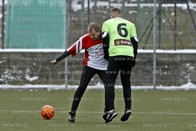 Gdansk. Boisko przy ul. Traugutta.  Sylwestrowy mecz...