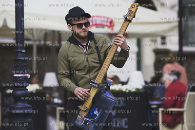 Gdańsk. Koncert zespołu zespół Recycling Band na...