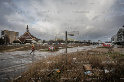 Były pas startowy na gdańskiej Zaspie.
25.01.2022
fot....