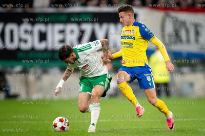 Betclic 1 liga. Lechia Gdańsk - Arka Gdynia n/z Samuel...