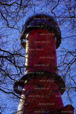 Latarnia morska w Rozewiu. 25.04.2021 fot. Paweł Marcinko...