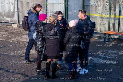 Testowy rejs promu F8, kursującego wzdłuż remontowanego...