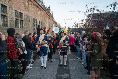Ceremonia otwarcia Gdańskiego Jarmarku Bożonarodzeniowego....