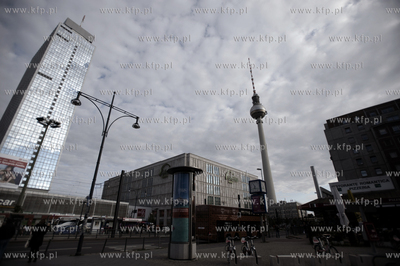 Berlin stolica Niemiec. Nz. Alexander Platz. 20.07.2011...