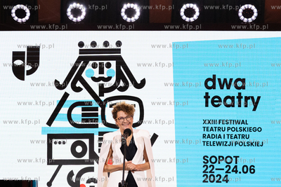 Sopot. Grand Hotel. Gala otwarcia Festiwalu Dwa Teatr...