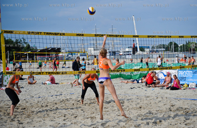 Gdynia. Plaza miejska. Otwarte Mistrzostwa Pomorza...