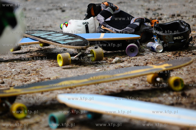 Sopot. Ul. Reja. Longboard Piknik. Pierwsze w Trojmiescie...