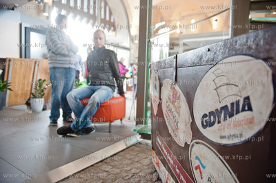 Gdansk. Dzien otwarty w Bramie Wyzynnej, podczas ktorego...