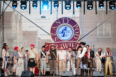 Gdansk. Targ Rybny. Uroczyste otwarcie Baltic Sail...