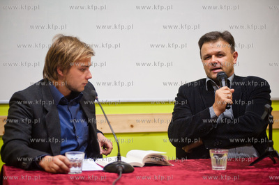 Gdansk. Sala Czarna domku akademickim przy kosciele...