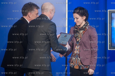 Gdansk. Stidio TVP Gdansk. Gala wreczenia nagrod w...