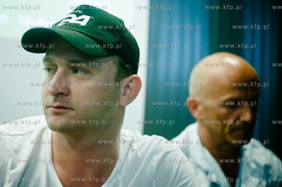 Gdynia. Info Box. Konferencja prasowa poprzedzajaca...