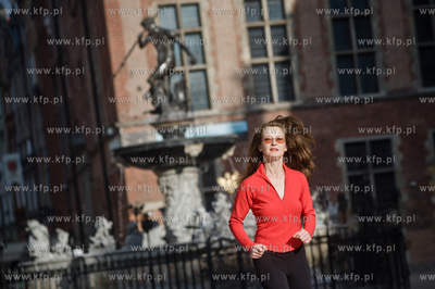 Gdansk. Aktorka z Gdanska, mieszkajaca obecnie w LA...