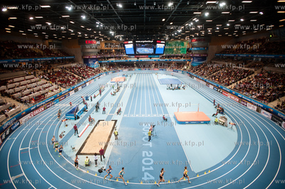 Sopot. Ergo Arena. 58 Halowe Mistrzostwa Polski w Lekkoatletyce....