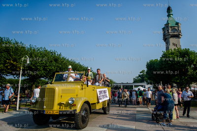Sopot. Parada towarzyszaca Molo Jazz Festival 2015.
08.08.2015
fot....