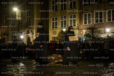 Gdansk. Dlugi Targ. Zuchy i harcerze Choragwi Gdanskiej...