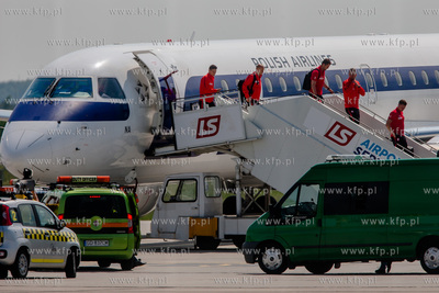 Port lotniczy im. Lecha Walesy w Gdansku Rebiechowie....