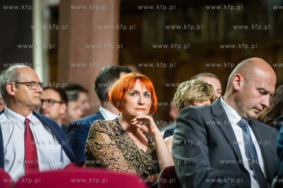 Gdansk. Dwor Artusa. Uroczystosc wreczenia Nagrody...