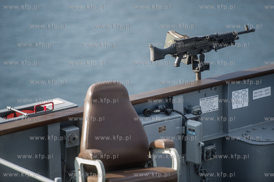 Gdynia. Wizyta amerykaskiego okretu USS Mount Whitney....