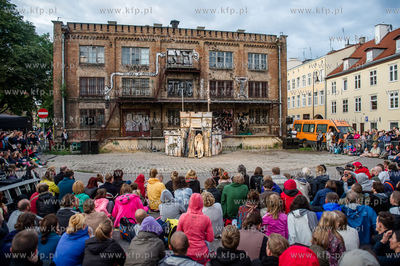 Gdansk. Plac pod Bastionem Sw. Gertrudy. XX Miedzynarodowy...