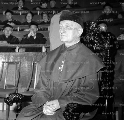 Prof. dr Marian Gorski , rektor Akademii Medycznej...