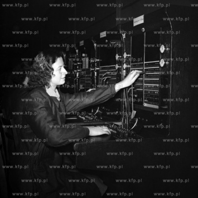 Międzymiastowa centrala telefoniczna. (lata60)
1960
0005255z_przemysl
Fot....
