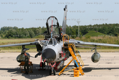 Laage, Niemcy. Z wizyta w bazie Luftwaffe  JG 73. Nz....