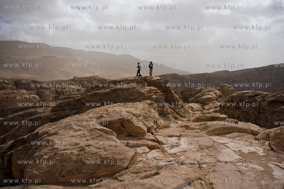 Petra. Jordania NZ ruiny miasta Nabatejczykow, znajdujace...