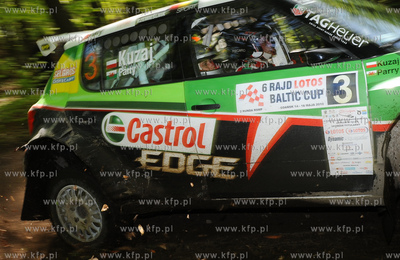 Grzybno. Odcinek specjalny  6-go Rajdu Lotos Baltic...