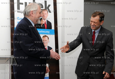 Sopot. Konferencja prasowa ruchu Kocham Sopot, na ktorej...