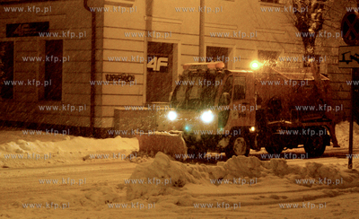 Ustka
Gwaltowna sniezyca przesla we wtorek wieczorem...