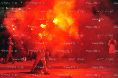 Pokaz fajerwerkow na sopockim molo z okazji nowego...