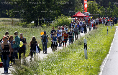 Niemcy. Manifestacja mieszkancow Pasewalku i okolicznych...