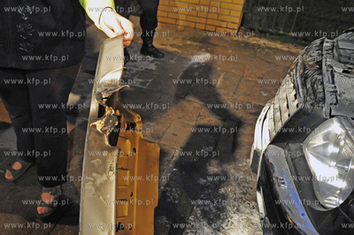 Sopot. Ulica Wybickiego 45. Ok. godziny 21 zapalil...