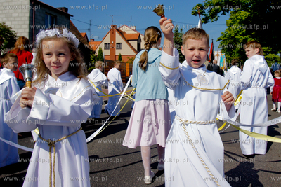Procesja Bozego Ciala parafii sw. Maksymiliana Kolbe...