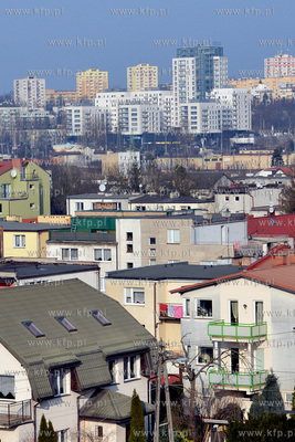 Gdynia. Panorama miasta z ul. Wielkopolskiej (w glebi...