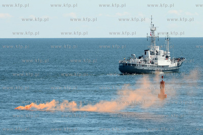 Cwiczenia przed pokazem sil Marynarki Wojennej na zakonczenie...