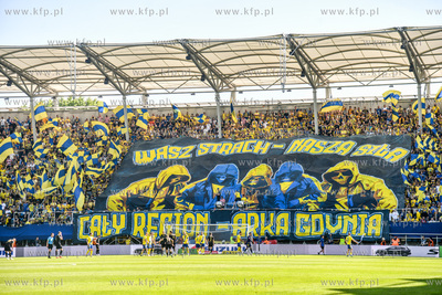 34. kolejka Fortuna 1. Ligi Arka Gdynia - GKS Katowice...