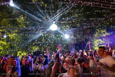 Opener Park Kolibki. Nz. Strefa Silent Disco.23.07.2021...