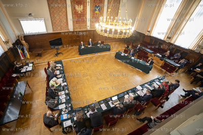 Sopot. Urząd Miasta. Sesja Rady Miasta Sopotu.09.02.2023...